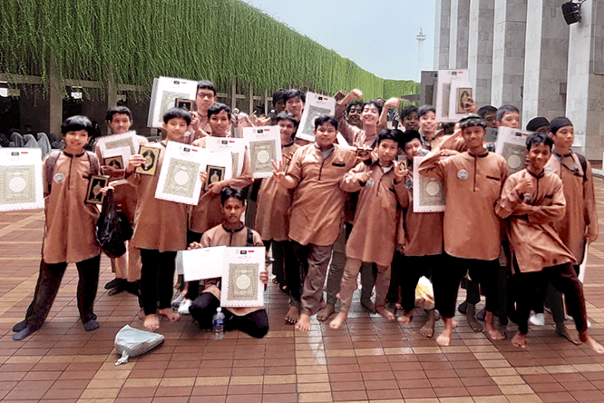 Study Tour Santri SMP Sekolah Islam Manhaj Salaf Himmatul Ummah Depok